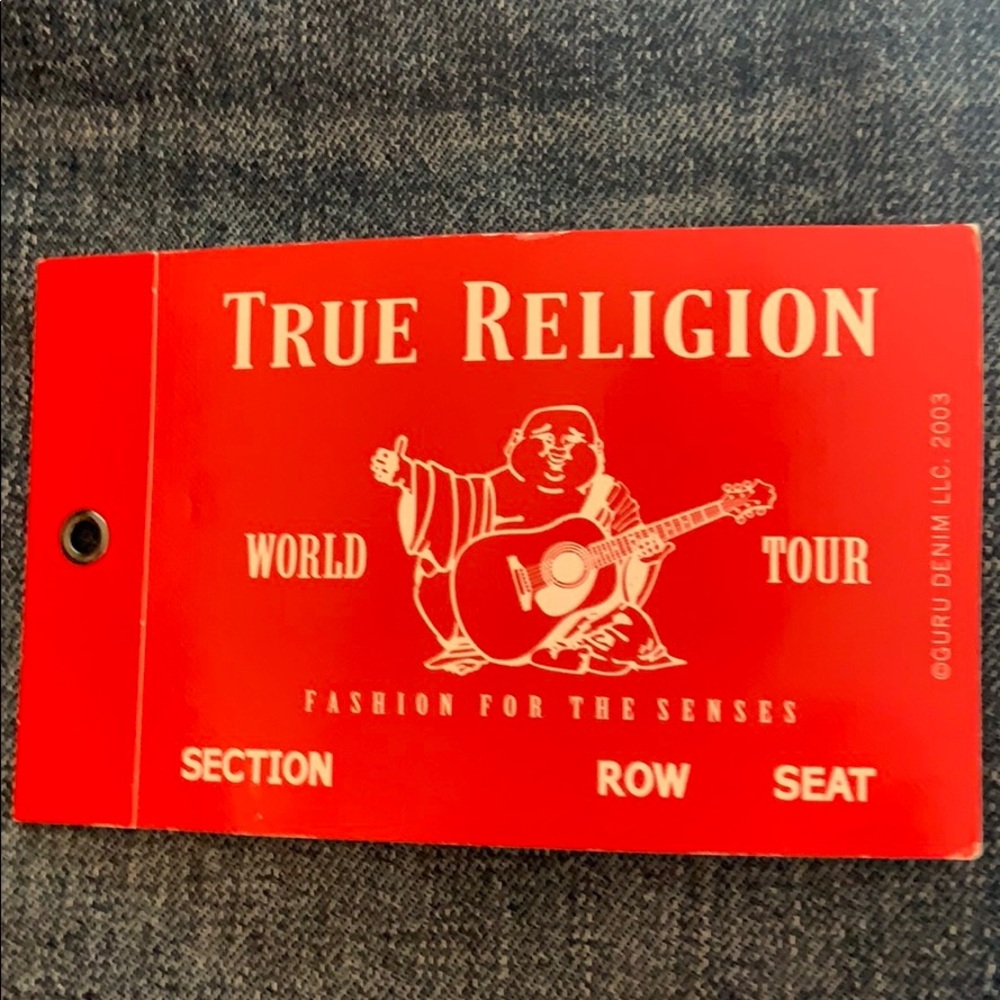 True religion brand jean shorts
